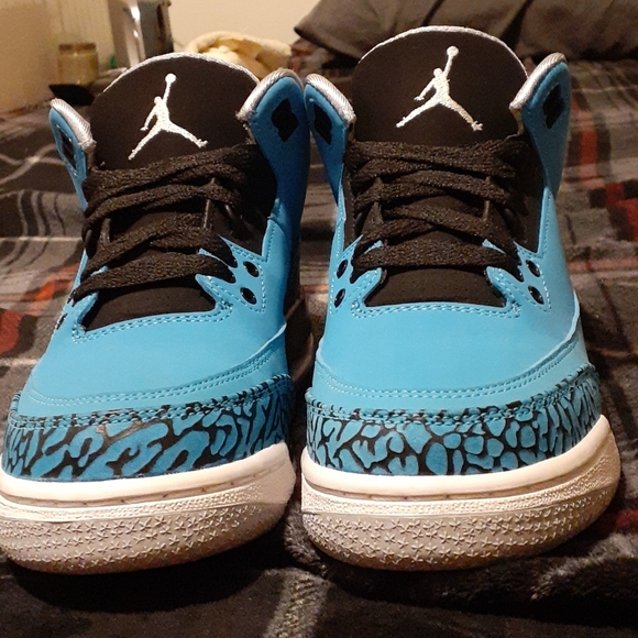 Jordan 3 retro powder blue (GS) sold!!!!! - Picture 3 of 10